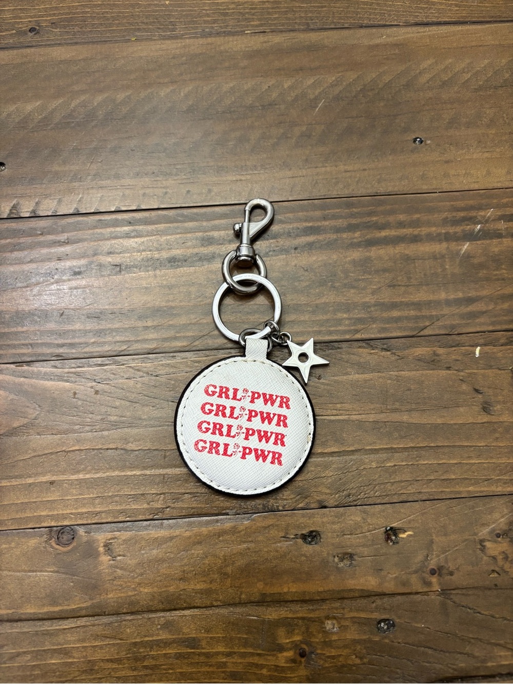 Rebecca Minkoff Grl Pwr Key Chain Bag Charm